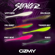 OZMY SILENCER 14CM ready stocks soft plastic skipping paddu