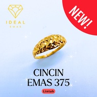 Ideal Cincin 375 Lintah Padu Original Emas 375 Tulin Tulen Gold Ring Share Budget Bajet Merisik Taha