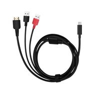 HUION 3-in-1 Cable CB04 Compatible with Kamvas Pro 16 (4K)