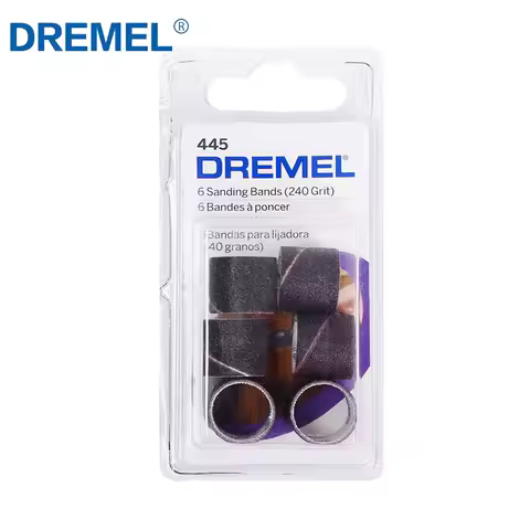 Dremel EZ407SA EZ DRUM Accessory 1/2" EZ Lock Sanding Drum Mandrel Kit for Dremel Rotary Abrasive To