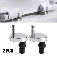 ⭐QUMMLL⭐ 2x Toilet Seat Hinges Top Close Soft Release Quick Fitting Heavy Duty Hinge Pair