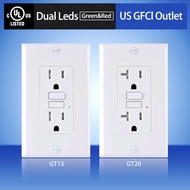 E-Commerce Hot Sale GFCI Leakage Protection Socket American Standard UL Authentication 15amp/20A Mul