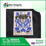 Brocken Gigant Suzuki Ecstar Decal Sticker