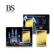 BS Jewellery Emas 999.9 Golbar Menara Berkembar 10.0g  - F33