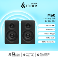 Loa Máy Tính Để Bàn 2.0 EDIFIER M60 | Công suất 66W | Thiết kế nhỏ gọn | Bảo hành 12 tháng