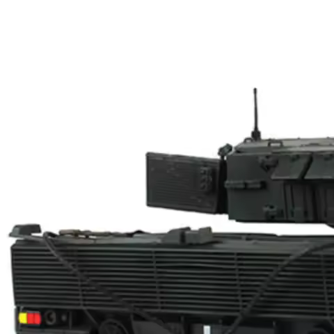 1/16 HENG LONG FPV 7.0 Professional Leopard2A6 RC Tank 3889 Metal Tracks Barrel Recoil Controlled TO