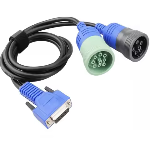 Pn 493148 6Pin + 9Pin Y Deutsch Cummins Deutsch Connection Cable For Nexiq