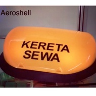 Premium Quality Taxi Roof top Signage Taxi Cover/Taxi Cap/ Jambul Lampu Bumbung Teksi KERETA SEWA Te