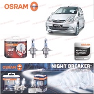 OSRAM NBU H4 Headlight Bulb for Perodua Viva (2007 - 2014)