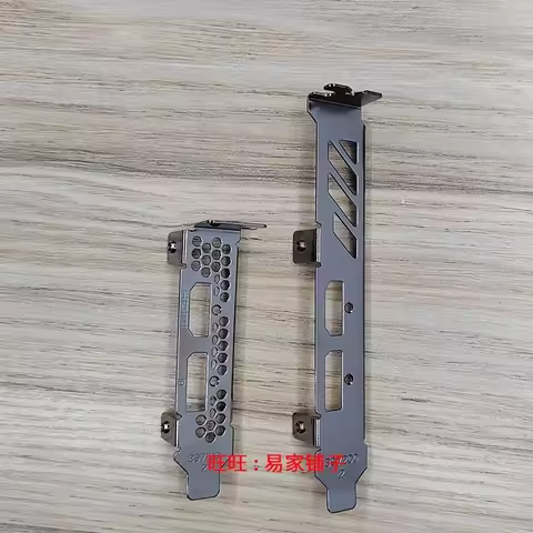 IO I/O Shield Blende Bracket for XFX AMD RX6400 4G D6 Graphics Card Holder Bezel Backplate