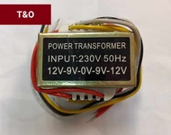 AUTO GATE POWER TRANSFORMER 12V 9V 0V 9V 12V INPUT 230V 50Hz