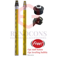 SURVEY RULER SURVEY STAFF LEVELLING STAFF LEVELING ROD LEVELING STAVES TOPCON RULER AUTOMATIC LEVEL 