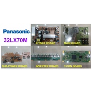 PANASONIC LCD TV TX32LX70M 32LX70M Power Board TNP4G404 / Main Board / Sub-Power Board / Inverter Board / T-CON board