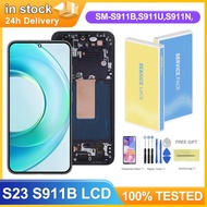 6.1" AMOLED For Samsung Galaxy S23 LCD Display Touch Screen Assembly For Samsung S23 S911B S911F S91