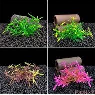 1 PCS  Artificial Grass Plastic Plants For Mini Fish Tank Aquarium Decoration Bunga hiasan tiruan utk akuarium mini 5CM