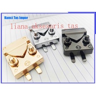 Cast Material Bag Lock + Bolts - Women's Bag Lock - Shoulder Bag Lock - Plain Bag Lock