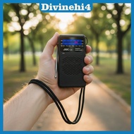 <divinehi4> FM AM SW Radio Receiver Portable 3 Band Battery Powered Clear Speaker for Night Stand Re