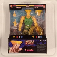JADA  TOYS STREET FIGHTER II GUILE ACTION FIGURE