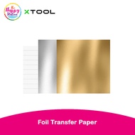 Gold and Silver Foil Transfer Paper for Xtool M1 Ultra