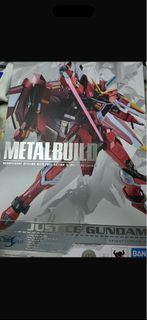 全新  metal build Justice Gundam 正義高達 mb 合金 seed 高達 bandai