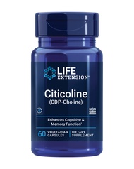 Life Extension Citicoline (CDP-Choline) - Citicoline Supplement for Brain & Cognitive Health, Focus,