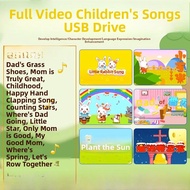 Early Education Enlightenment Cartoon Childrens Songs Memory Card USB Flash Drive Baby Music Player 