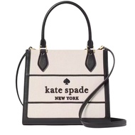 Kate Spade Ellie Canvas Small Tote Bag - Black Multi KK098