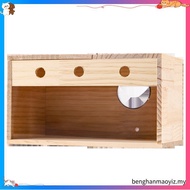 Pet Wood Parakeet Budgie Cockatiel Breeding Nesting Bird Avery Cage Box ZG
