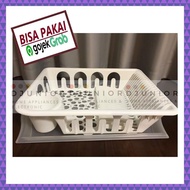 Yasa.store1 F-LUNDRA PLASTIC DISH RACK IQEA DISH DRYER/