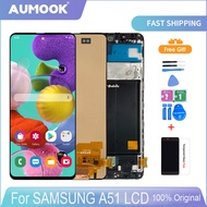 Super AMOLED LCD For Samsung A51 Touch Screen Digitizer Assembly Tested Display For Samsung A51 LCD With Frame SM-A515 A515F