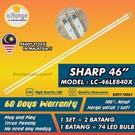 46" SHARP LC-46LE840X BACKLIGHTLAMP 46 INCH LED TV BACKLIGHT LC-46LE840 / LC46LE840X Mla3 "         