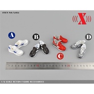 Popular1/6 Trendy Soldier Solid Shoes X-TOYS 1/6 Shoes Model X-014 Multicolor VK5J