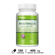 Silymarin and dandelion root extract liver-protecting antioxidant detoxifying 120 capsules.