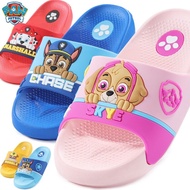 Boys Girls Slide Sandals, Nickelodeon PAW Patrol Cartoon Anti-slip Slippers, Chase, Skye