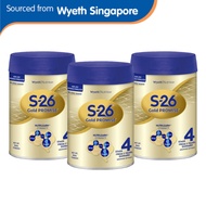 [Bundle of 3] Wyeth S-26 Gold Promise Stage 4 Growing Up Milk Formula 900g