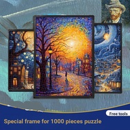 1,000 Pieces Puzzle Photo Frame 50x70 Puzzle Special Frame Simple Modern Poster 50x75 Universal Sket