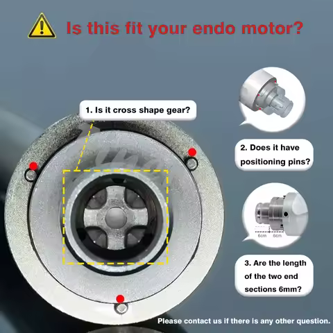 6:1 Endomotor Head Super Mini Contra Angle Head Endo Motor Head for Endodontic Treatment Compatible