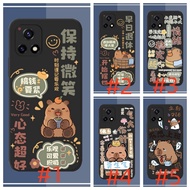 For Sony Xperia 1 5 10 II III IV V VI VII Pro I MARK DIY1 Black frosted soft Phone case Cartoon cute