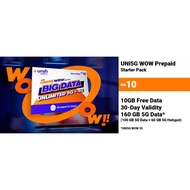 Unifi Woww prepaid unlimited internet.