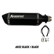 AK Performance Racing Exhaust Muffler Series – AK01 / AK02 / AK03 Universal with Stainless Steel Bod