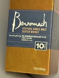 Benromach, 10 Years Old, 43%, Old Version 2019 Bottling