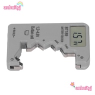 AHTY Digital Battery Tester, Small Size ABS Housing Digital Battery Checker, Universal Compatibility