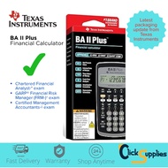 Texas Instruments BA II PLUS Financial Calculator for CFA /GARP/ CMA Exams