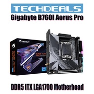 Gigabyte B760I Aorus Pro DDR5 ITX LGA1700 Motherboad