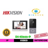 HIKVISION DS-KIS603-P IP VIDEO INTERCOM KIT