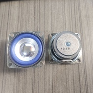2 inch 4 ohm 3 watt fullrage speaker silverbiru