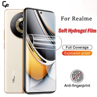 Protective Hydrogel Film For Realme 14 14T 14x 13 12 12+ 11 10 9 8 7 6 5 GT7 GT 6 6T Neo6 SE C75 C75