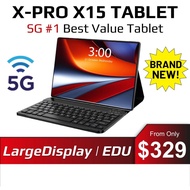 XPRO X15 Pro Tablet - 14 Inch Screen - Android 15 Tablet - 24GB RAM - 5G Dual Sim - Brand New Tablet