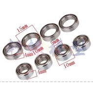 HSP 94111 94123 ball bearings 8 pcs part no 102068 Size 15*10*4mm 10*5*4mm