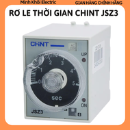 Rơ le thời gian Chint JSZ3 loại 60srơ le thời gian off delay Chint JSZ3relay timer JSZ3chint time re